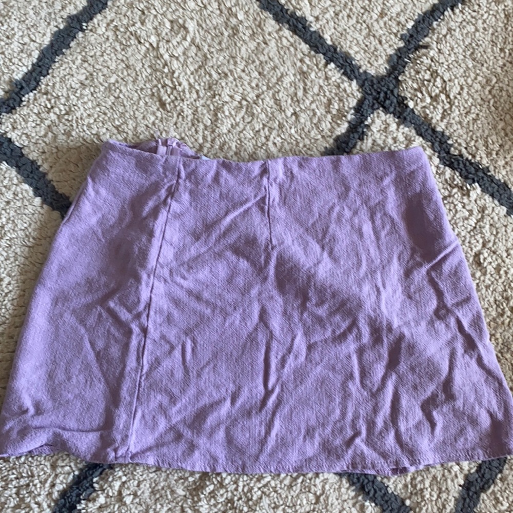 Purple skirt